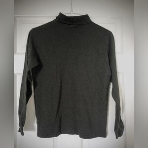 Vintage L.L. Bean Woman's Black Turtleneck Long Sleeve Medium